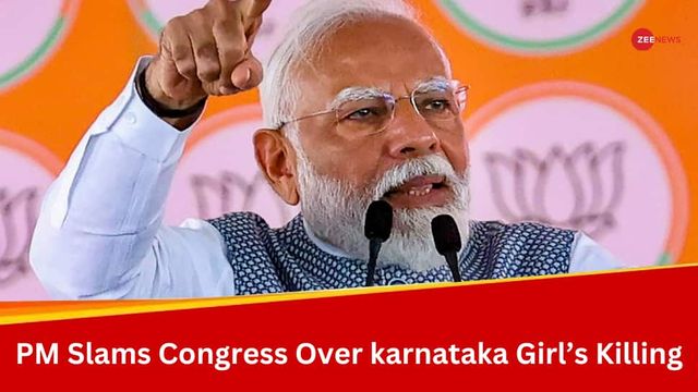 'Can You Trust Congress To Protect Your Daughters After Hubballi Murder,' PM Modi Asks At Karnataka Rally