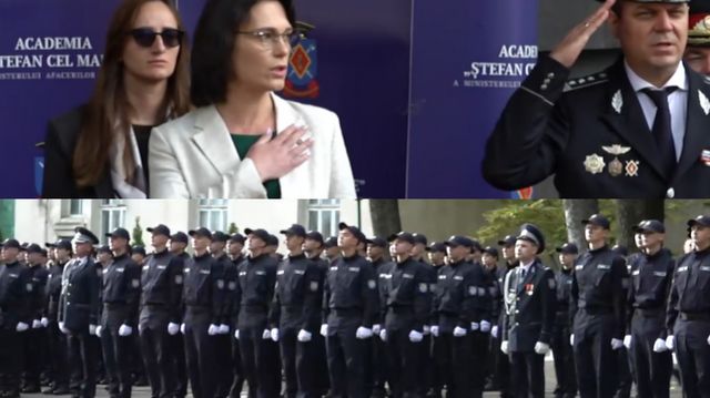 159 de studenți ai Academiei Ștefan cel Mare au depus jurământul