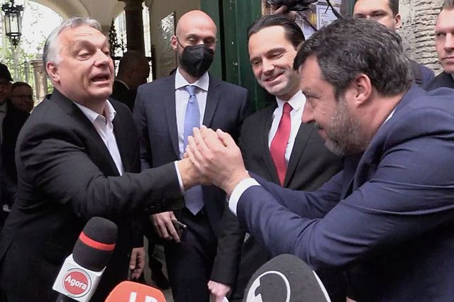 Orban: 'Salvini è il patriota più coraggioso d'Europa'