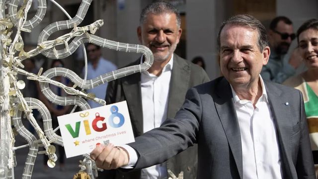 Vigo enciende este sábado sus 11,5 millones de luces de Navidad