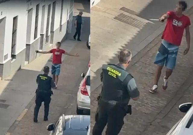 Un hombre se atrinchera y amenaza con matar a sus padres en Badajoz