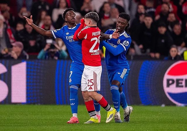 La UEFA sanciona con seis partidos a Prestianni por sus insultos racistas a Vinicius