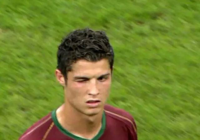Cristiano Ronaldo guiñó un ojo y fue odiado por todo un país