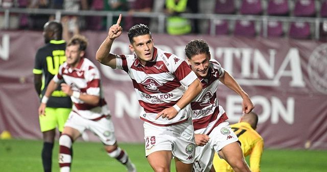 Rapid a câștigat derby-ul cu CFR și a urcat pe locul 1