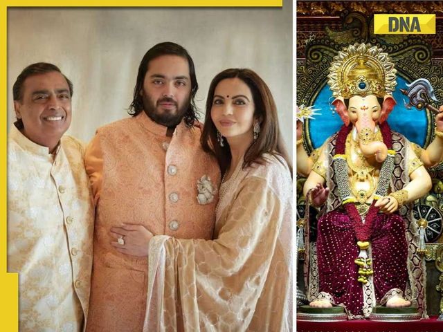 Anant Ambani Donates 20-Kg Gold Crown To Mumbai's Lalbaugcha Raja Ahead Of Ganesh Chaturthi