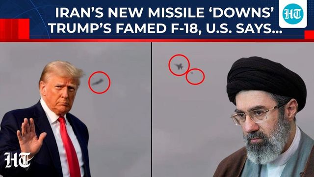 Iran claims successful strike on US F-18 fighter jet, shares video