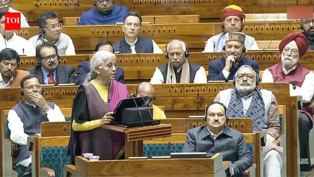 Budget 2026: Nirmala Sitharaman proposes hiking capital expenditure to Rs 12.2 lakh crore