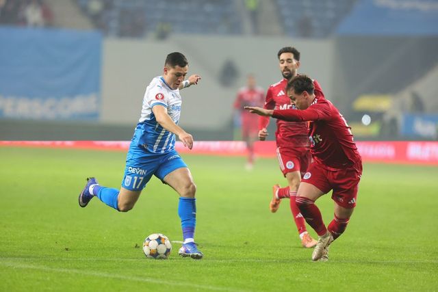 Universitatea Craiova urcă din nou pe primul loc în Liga 1, după 1-0 pe teren propriu cu Oțelul