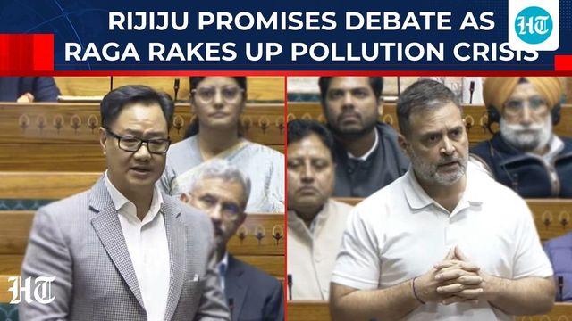 Rahul Gandhi flags issue of air pollution, seeks discussion in LS