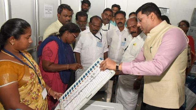 First-level checking of EVMs, VVPATs begins in Madurai
