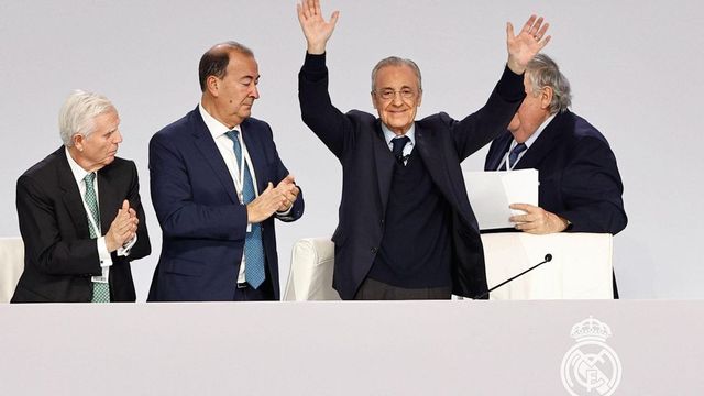 Florentino maldice la soledad del Real Madrid