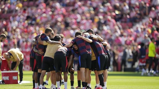 El 1x1 del Barça contra el Girona al descanso