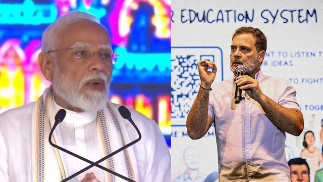 Voice of youth will trump jhooth ki goonj: PM’s swipe at Rahul Gandhi in Gujarat