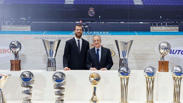 El Real Madrid homenajea a Sergio Rodríguez en su retirada