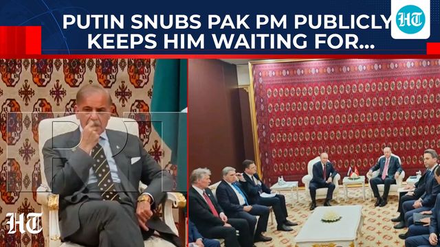 Kept Waiting 40 Minutes, Pakistan PM Sharif Gate-Crashes Putin–Erdogan Meeting | Watch