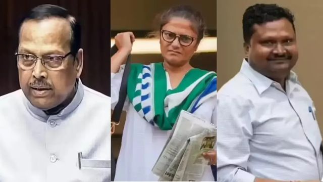 Three ex-TMC Rajya Sabha MPs join BJP