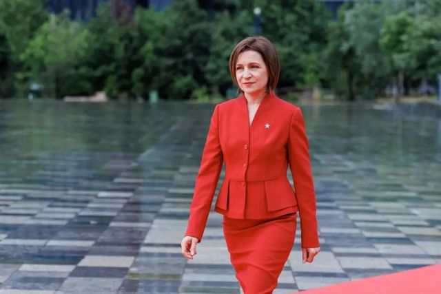 Maia Sandu face o vizită oficială în Letonia