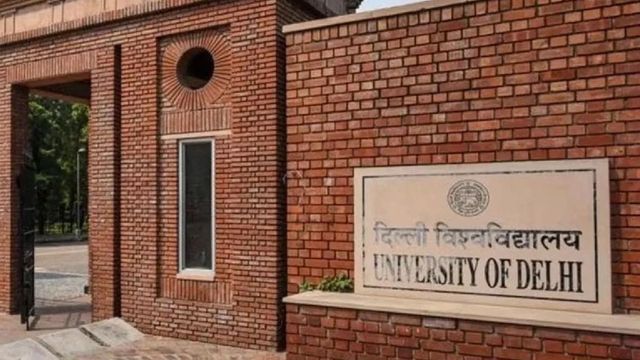 Delhi University announced admissions to UG programmes