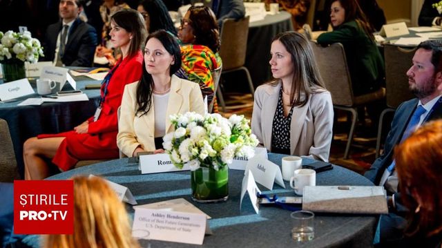 Mirabela Grădinaru, la New York, la o reuniune despre siguranța copiilor în era digitală, inițiată de Melania Trump