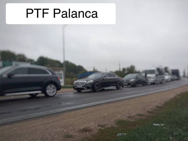Aglomerație la Palanca: trafic intens pe sensul de ieșire din Republica Moldova