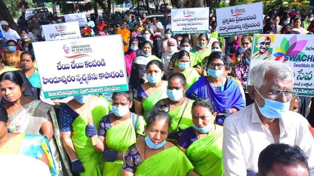 Cleanliness drives at Tiruchi Railway Division, Ordnance Factory