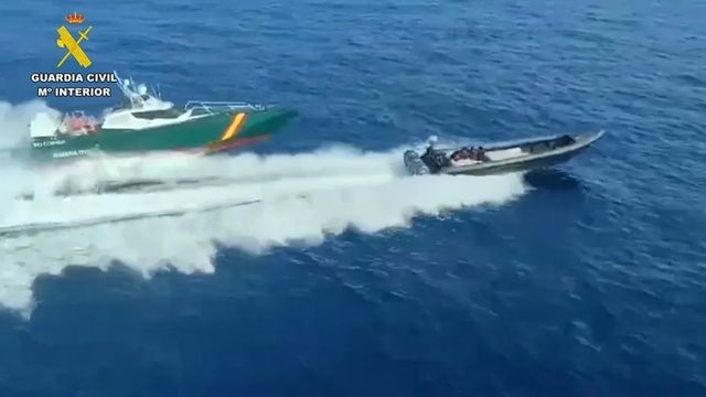 Muere un guardia civil durante una persecución a una narcolancha en Huelva