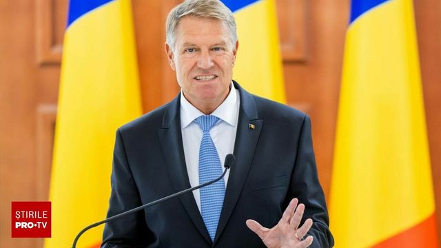 Klaus Iohannis decorează liceul unde a fost profesor și unde Carmen Iohannis încă predă