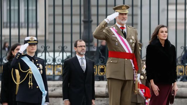 El Rey alaba la labor de las Fuerzas Armadas en la dana durante la Pascua Militar