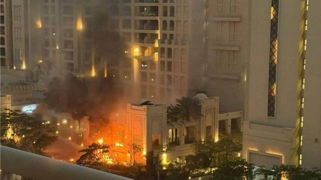 Trump properties in Dubai attacked? Claim viral amid Palm Jumeirah fire as Iran strikes back