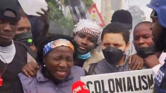 Auma Obama, Barack Obama’s Half-Sister, Tear-Gassed In Kenyan Anti-Finance Bill Protests