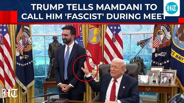 Watch: Trump Tells Mamdani To ‘Just Say It’ as NYC Mayor-Elect Is Asked If US President is a Fascist