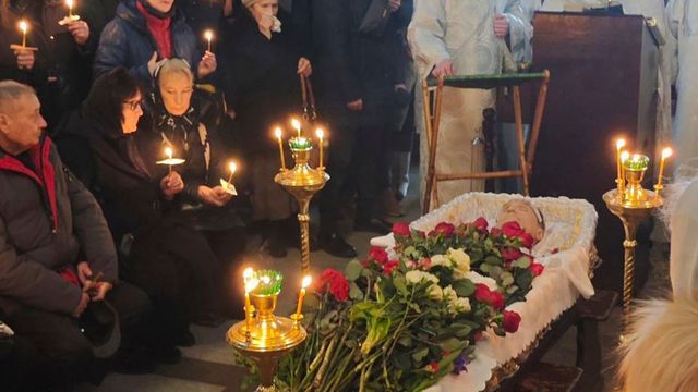 El funeral a Navalni en Moscú, en imágenes