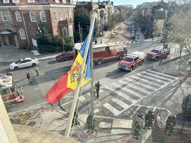 Misiunea Ambasadei Republicii Moldova în SUA va fi relocată temporar, după incendiul din decembrie