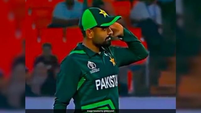 Babar Azam Slaps Haris Rauf During ICC Cricket World Cup Match Between Pakistan And Netherlands