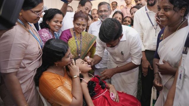 Health Minister launches Pulse Polio drive