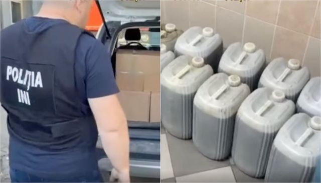 Linie clandestină de producere și îmbuteliere a băuturilor alcoolice, destructurată de oamenii legii