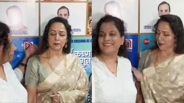 Hema Malini Gets Angry After Fan Tries to Hold Her for Pics, Watch Viral Video