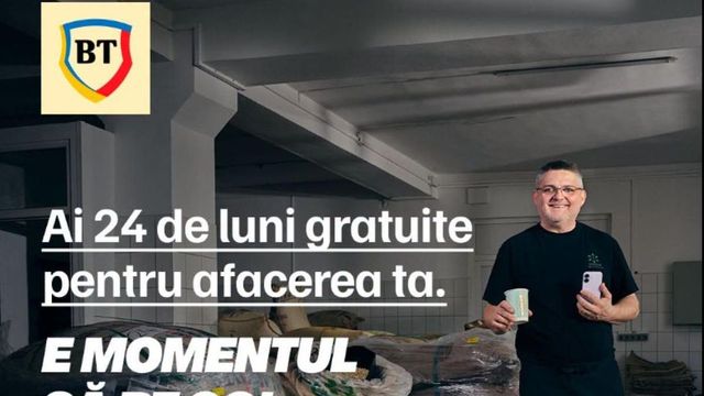 BT lansează o ofertă pentru companii: 24 de luni fără cost pentru pachetul de cont curent