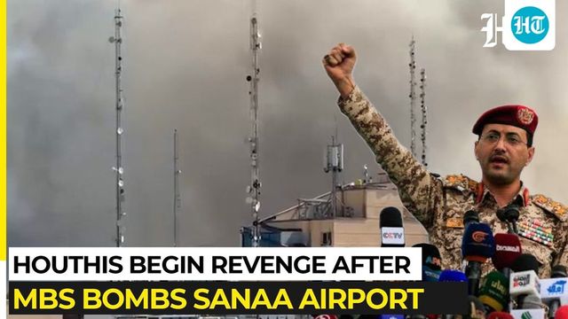 Houthis hit Abha airport after Saudi strike on Sanaa fuels escalation