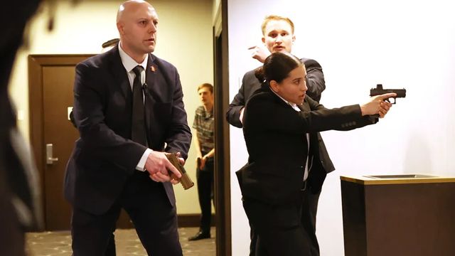 Trump, evacuado ileso de la cena de corresponsales de la Casa Blanca tras un tiroteo