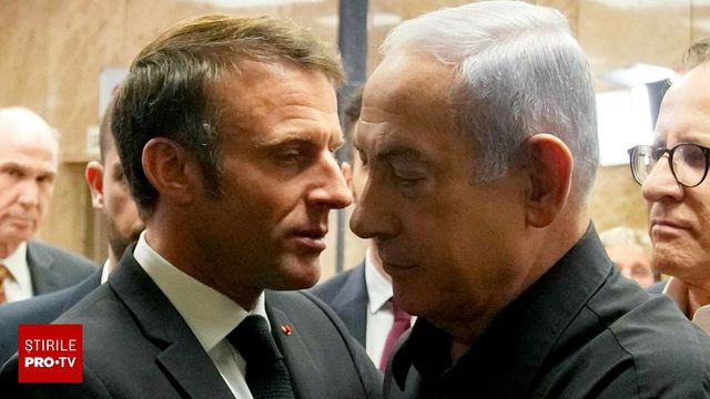 Macron, către Netanyahu: Să nu uite că țara sa a fost înființată printr-o decizie a Națiunilor Unite