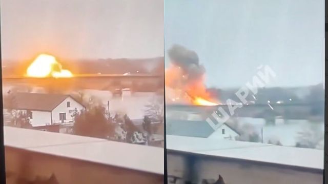 Atac cu drone asupra podului de pe traseul Odesa–Reni de lângă Moldova