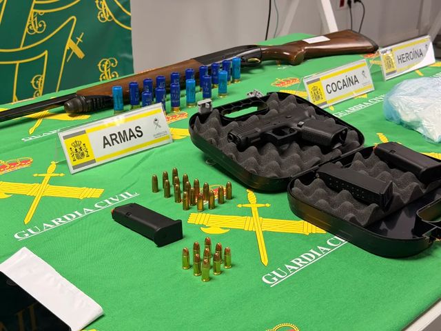 Mercado negro: detenidas 21 personas en Madrid por tráfico ilegal de armas y munición