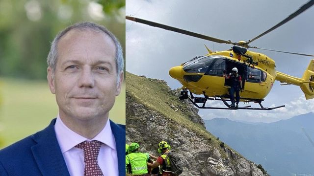 Il manager Federico Dossena muore durante una escursione. La sua cagnolina lo veglia e impedisce di avvicinarsi