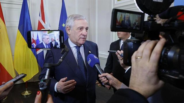 Tajani, 'peacekeeping? Prematuro, prima una pace giusta'