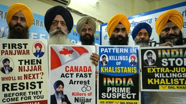 El asesinato de un líder disidente sij enfrenta a los gobiernos de Canadá e India