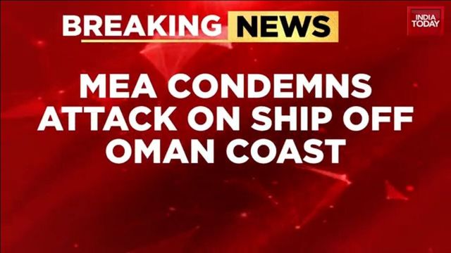 India condemns attack on vessel off Oman coast; 13 Indian crew members rescued, 1 missing
