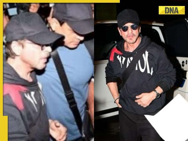 Shah Rukh Khan gets mobbed at Mumbai airport as fans throng to get clicked, netizens say…