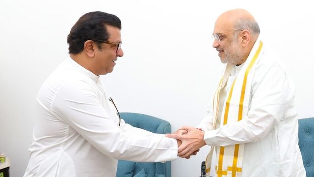 Raj Thackeray meets Amit Shah amid chatter of Maharashtra tie-up