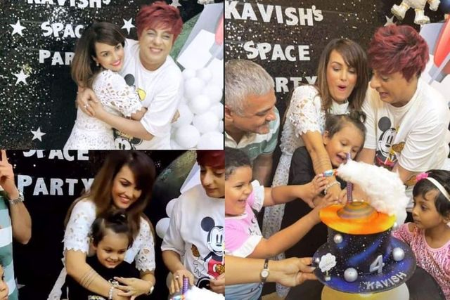 Nisha Rawal Throws Birthday Bash For Son Kavish Amid Domestic Dispute With Karan Mehra, See Pics from Party